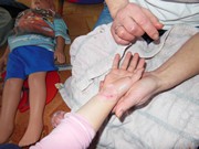 Malování na dřevěné magnetky